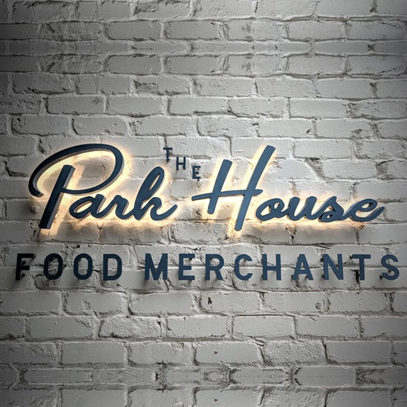 
Professional customized metal stainless steel custom acrylic LED backlit letters sign luminous channel letters 