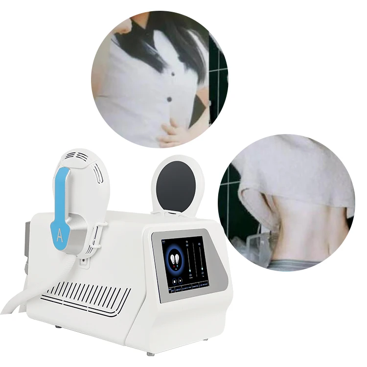 

New Arrival Body Slimming Machine Builds Muscle Ems Body Slim Ems Abdominal Muscle Stimulator Trainer, White