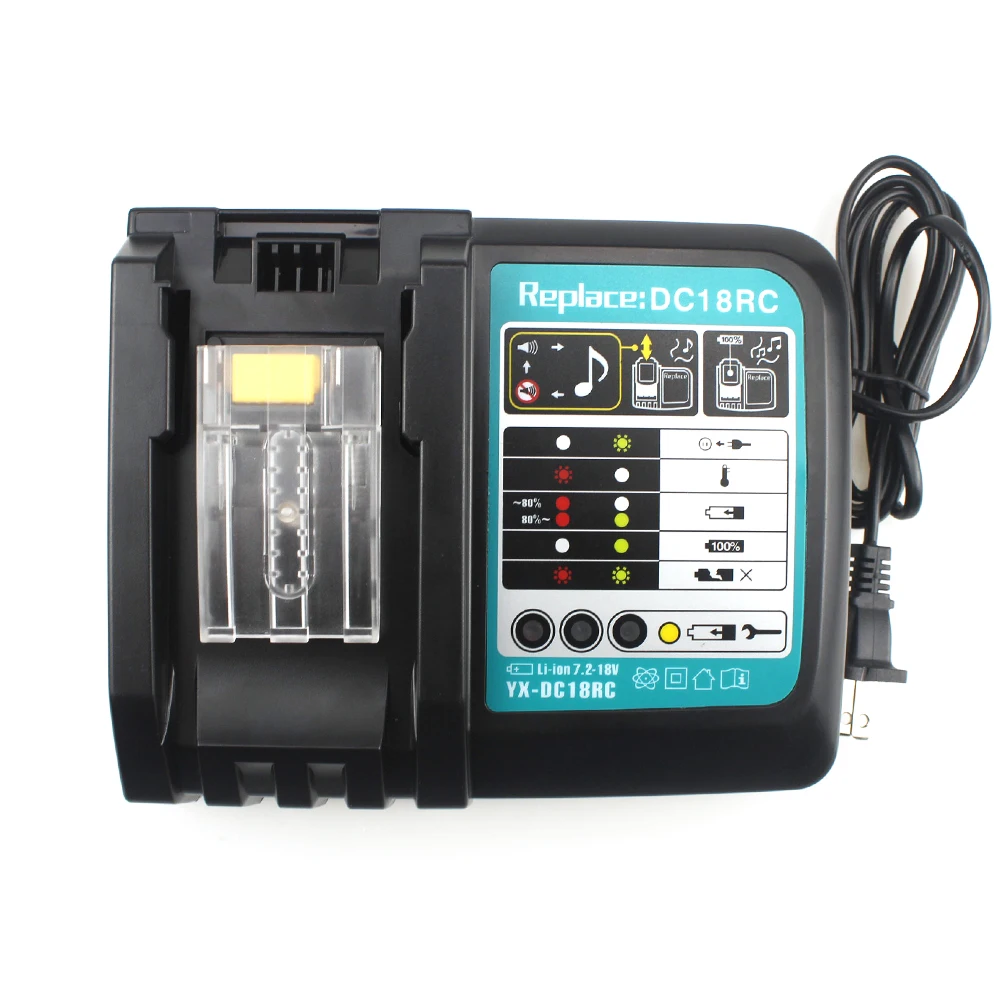 

Fast Speed Charging For Makitas Power Tool14.4V to 18V Lithium-Ion Battery Charger