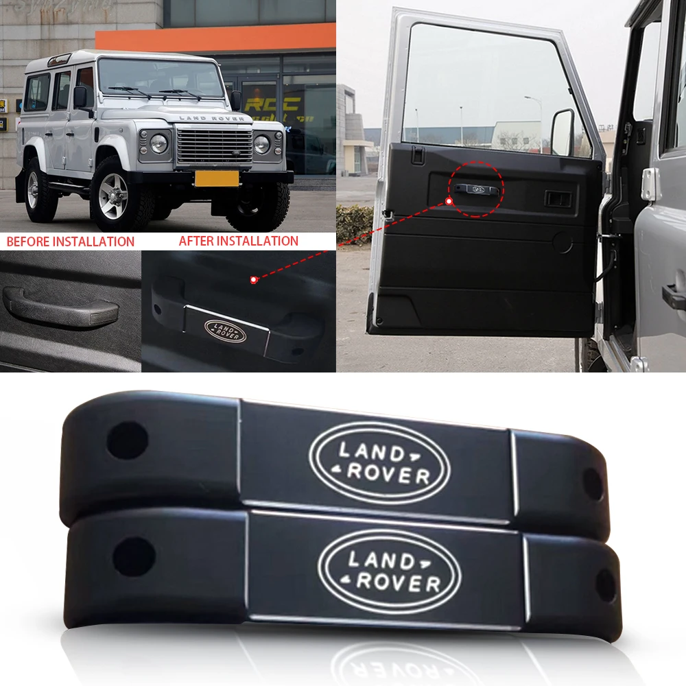 For Land Rover Defender 110 130 For Landrover 90 Car Interior Aluminum