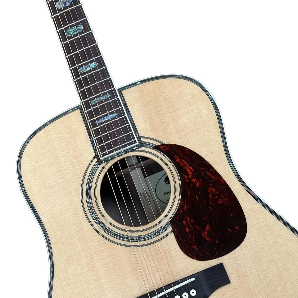 Wholesale Promotional Musical Instrument D45 4/4 Size 40 Inch Spruce Top Rosewood Fretboard Professional Use Acoustic Guitar