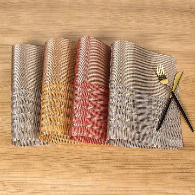 

MY-02 extra large vinyl placemats, Strip