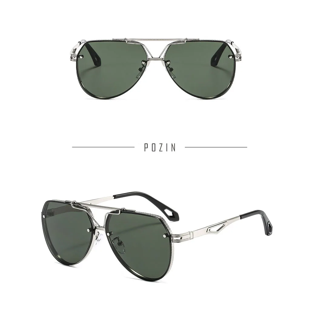 

high quality classic metal carve aviation drive fishing Adjustable nose pads sports sunglasses for man