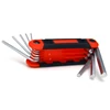Folding Allen Hex Key Wrench Set Metric Hand Tool Set Select Size Inch SAE