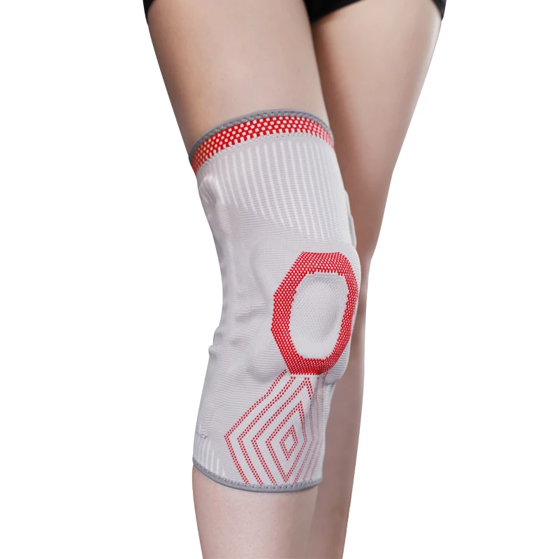 

Wholesale Custom Logo Spring Knee brace Comfortable and Warm Nylon Knee Pads Fitness Running Knee Protection, 3 colours