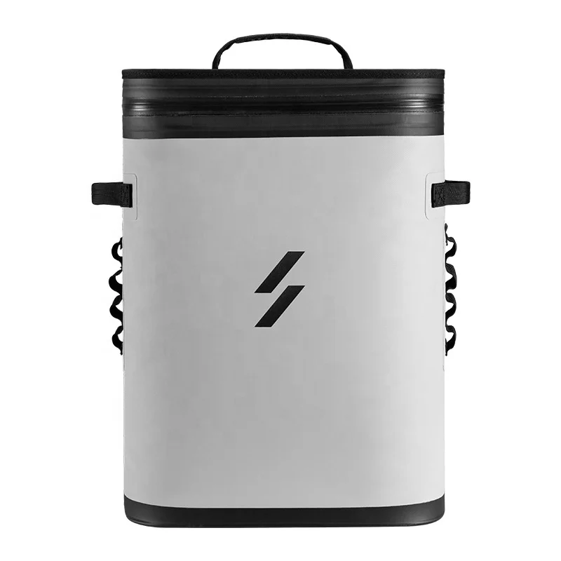 

Large capacity outdoor refrigerated car portable refrigerator bag camping fishing portable refrigerator bag, Black