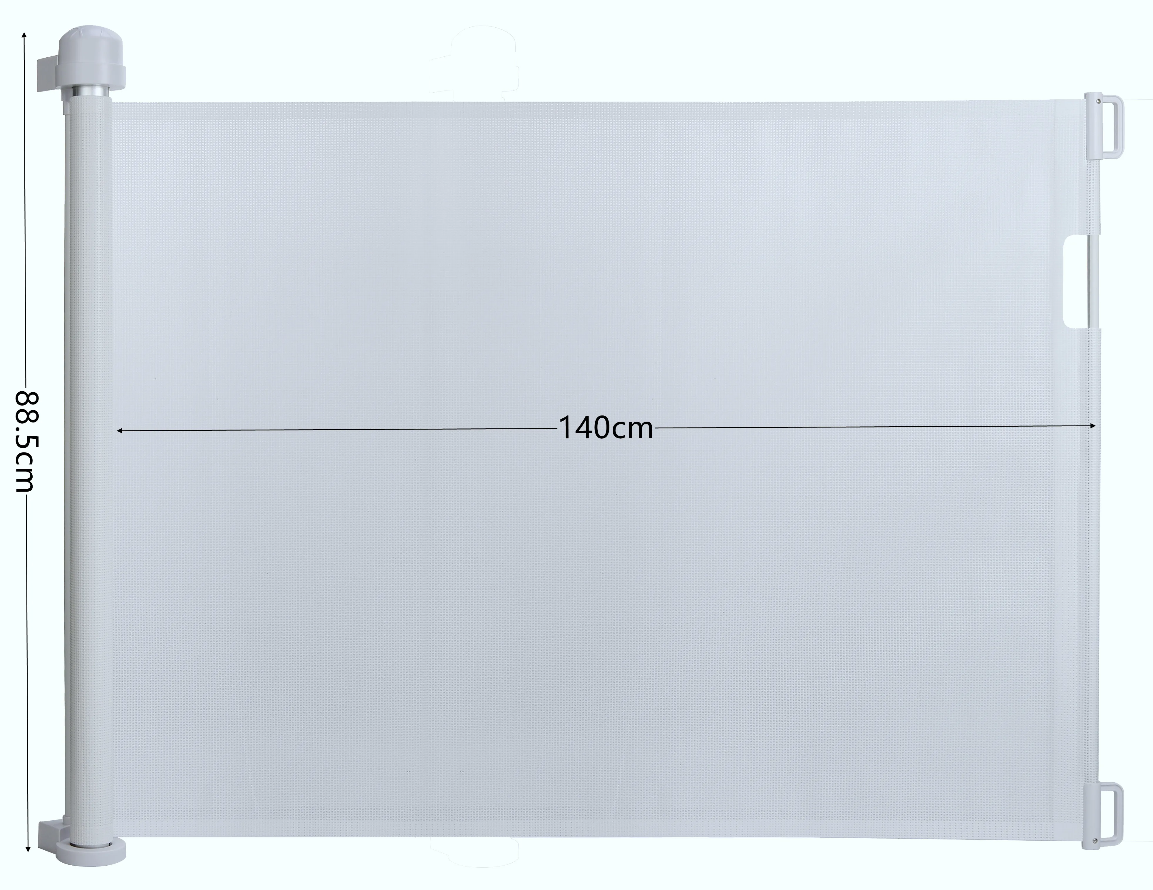 

2020 HOT Retractable Baby Gate Wide Safety Mesh Gate Easy to Roll and Latch for Stairways Doorways Hallways, Beige ,grey ,black