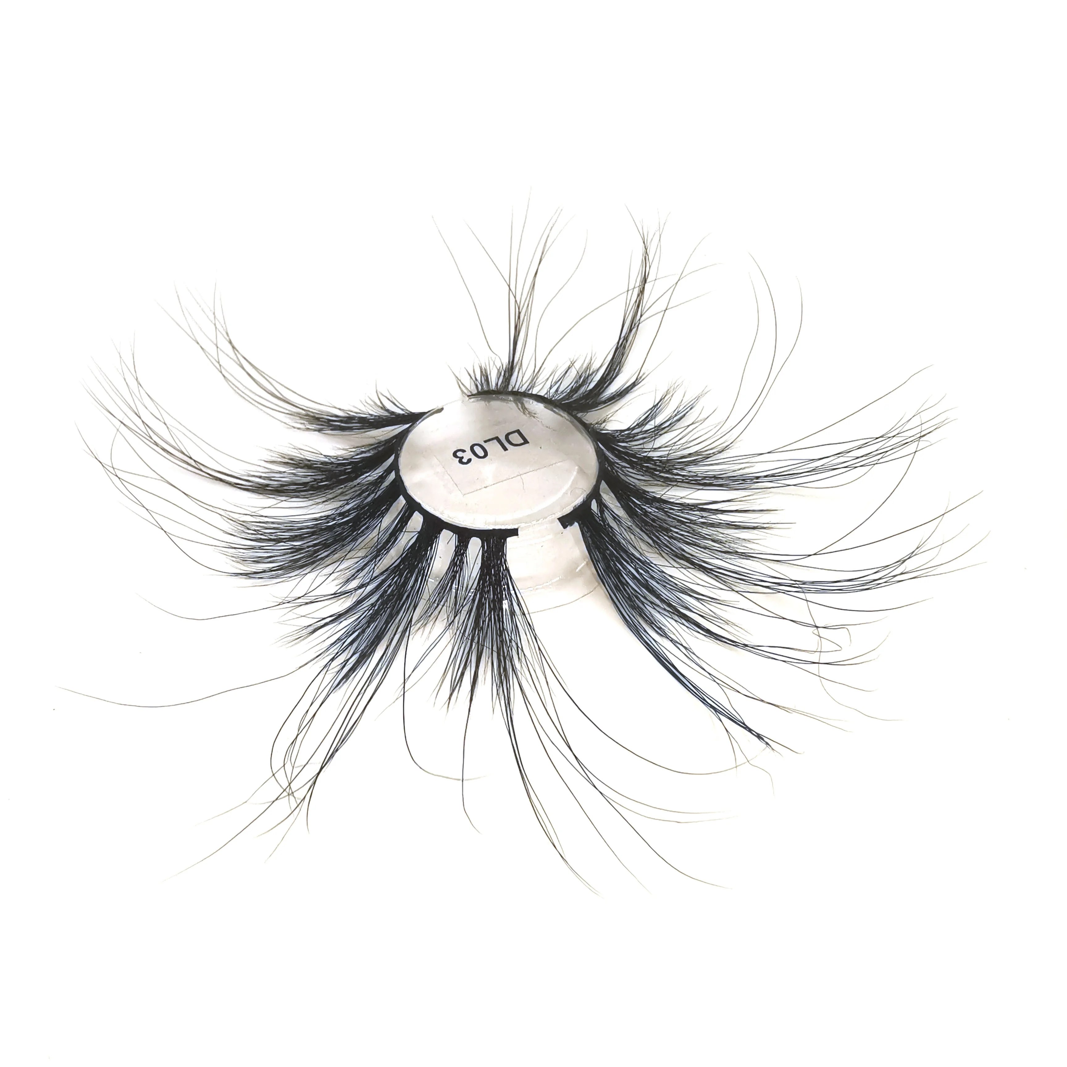 

babe luxe natural thin mink fairy custom made long vegan lashes