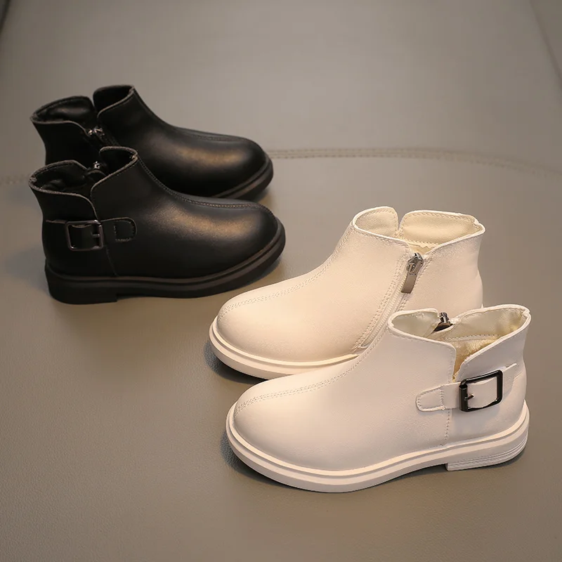 

33075 private label wholesale high quality warm boots kids winter shoes, Picture color