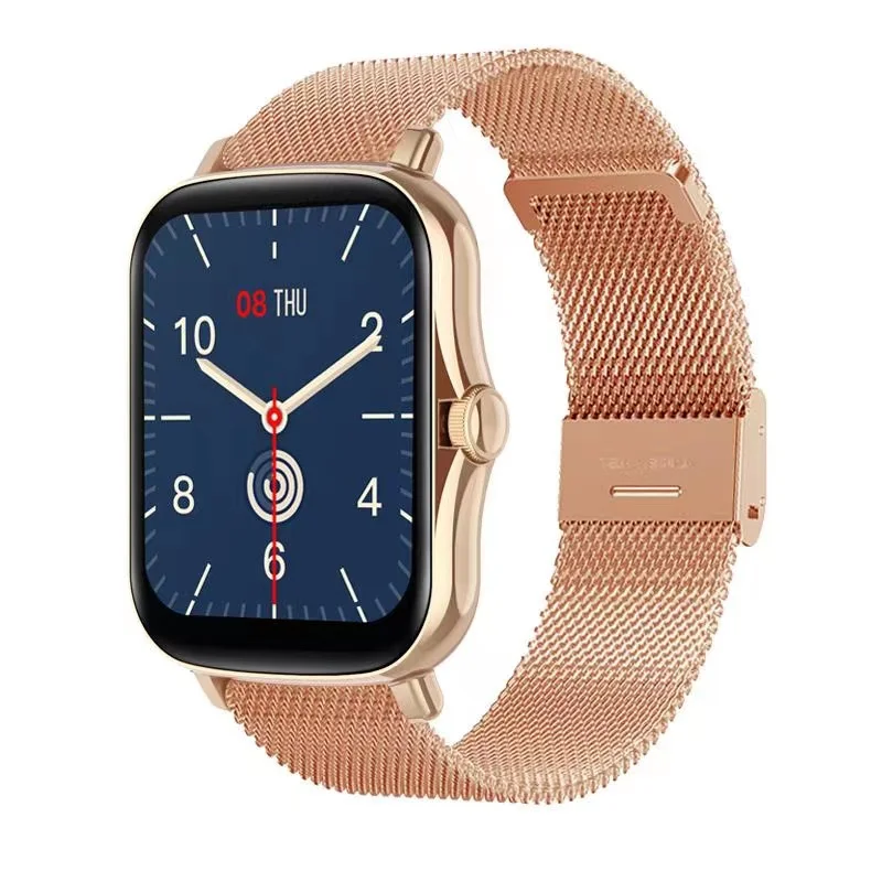 

2021 New Mobile Original Smart Watch Magnetic Metal Strap Step Count Android IO Smartwatch