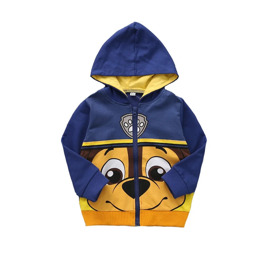 

Wholesale Customized Long Sleeve Zipper Anti-Pilling Animal Print Cartoon Kids Cartoon Jackets With Hood
