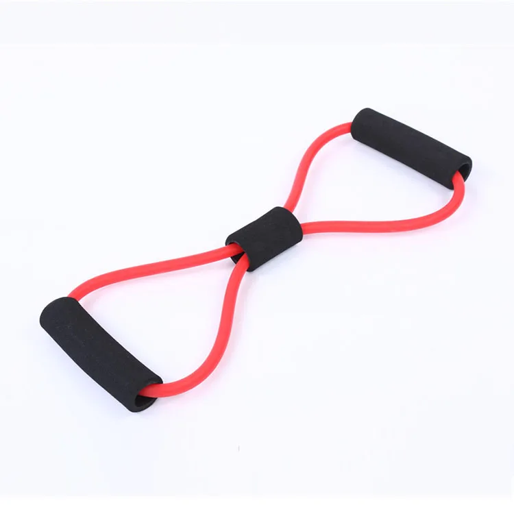 

Trending 2022 Custom Adjustable Eight-Character Pull Rope Latex Fitness Exercise Yoga Resistance Bands, Red, yellow, blue, green, black
