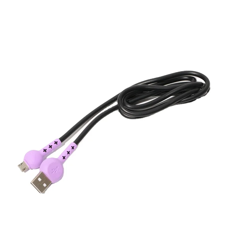 

Guaranteed quality unique 1A USB Cable for phone charger data sync v8 usb cable black/white, White, black,blue,pinky or customized