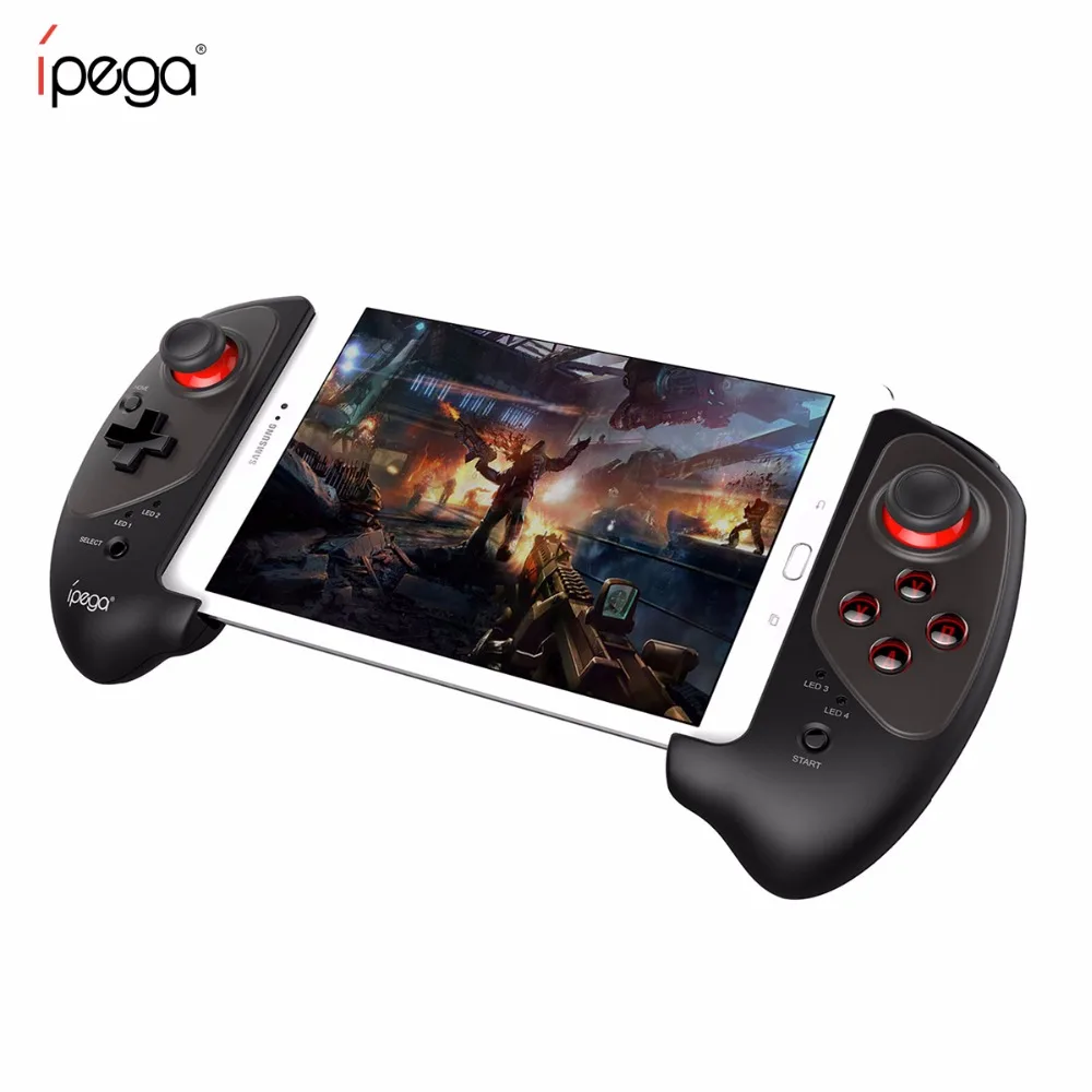 

IPEGA PG-9083s PG 9083 Blue tooth Gamepad Wireless Telescopic Game Controller Practical Stretch Joystick Pad for iOS/Android/WIN, Black