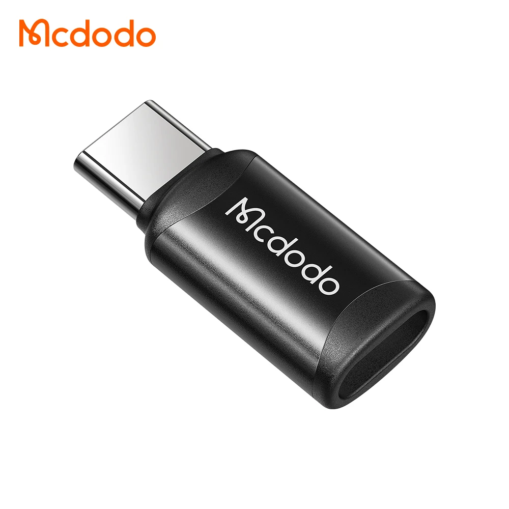 

Mcdodo Adapter Aluminum Alloy Charging Data Sync Micro Usb To Usb Type-C Type C Male to Micro Female Adapter Connector