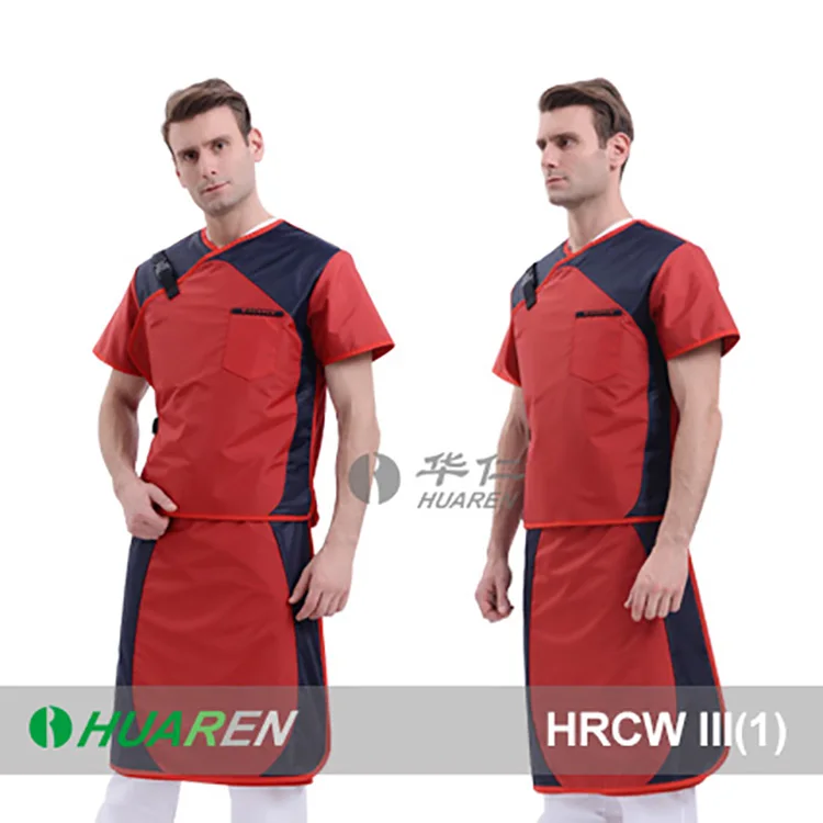 
HUAREN CE high quality x ray All round protection lead apron 