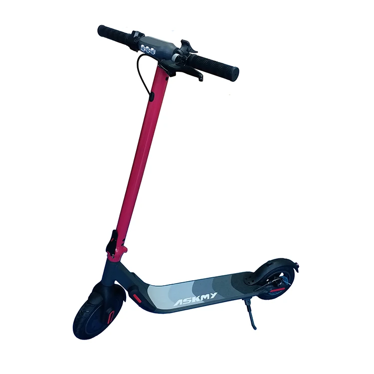 

ASKMY China Wholesale new hot sale Cheap Portable Fast Folding 8.5 Inch 250W Stand Up Adult Electric Scooter