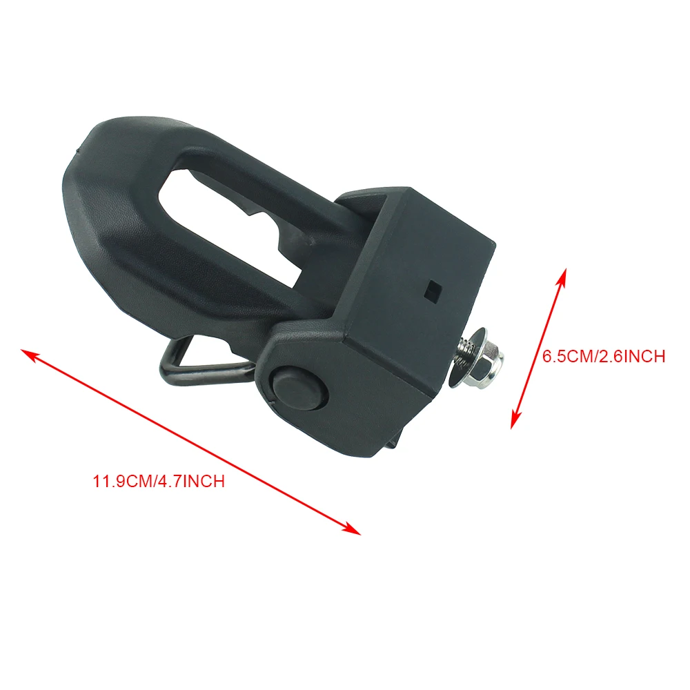 Car Accessories ABS Plastic Locking Hood Latch Catch Pins Lock Compatible For Jeep Wrangler JL 2018 2019