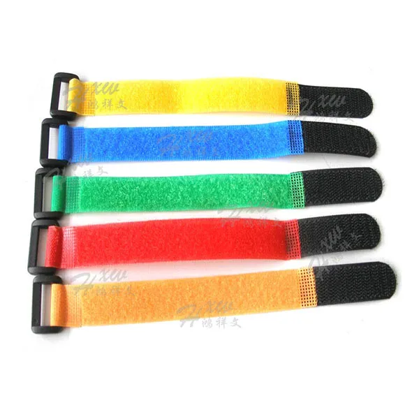 
Custom printed adjustable cable ties with plastic buckle 