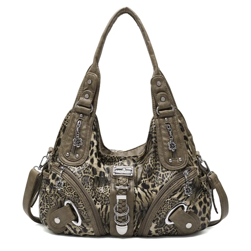 

Hot Selling Women Fashion Leopard Print Handbag