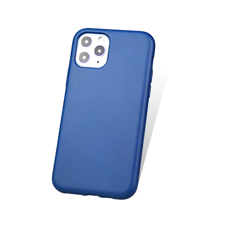 

Compostable Wheat Straw Set Plastic TPU Mobile Phone Case For iPhone 11