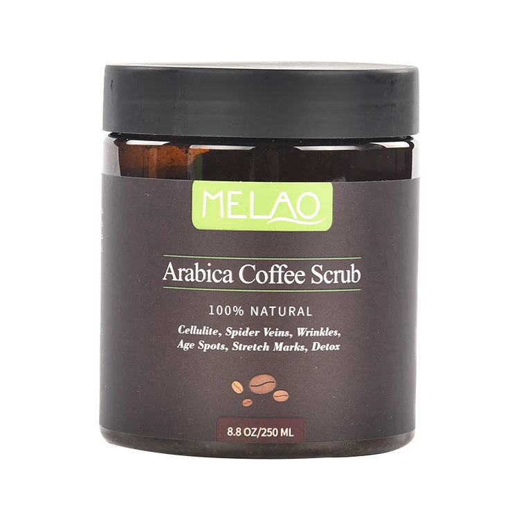 

MELAO private label coffee dead sea body scrub for face and body