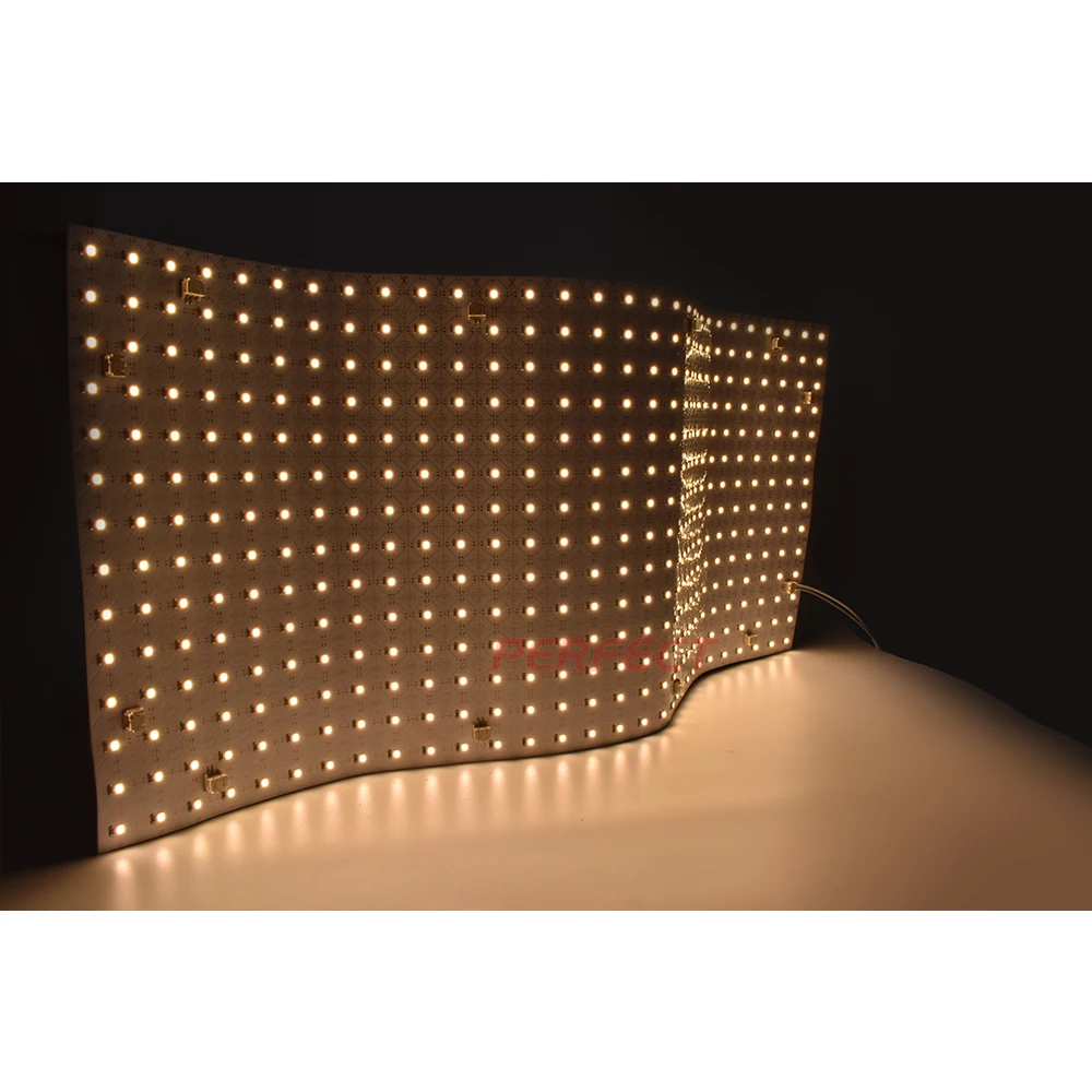 

Super Warm White ultra High CRI 35W Flexible LED Sheet 2700K CRI 80