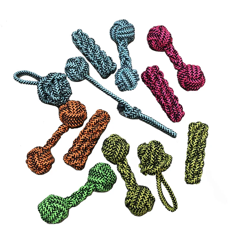 

Manufacturer From China Dog Rope Toy Chew Toy Ball Rubber Pet Eco Friendly Puppy Toy Durable High Quality Bite Products