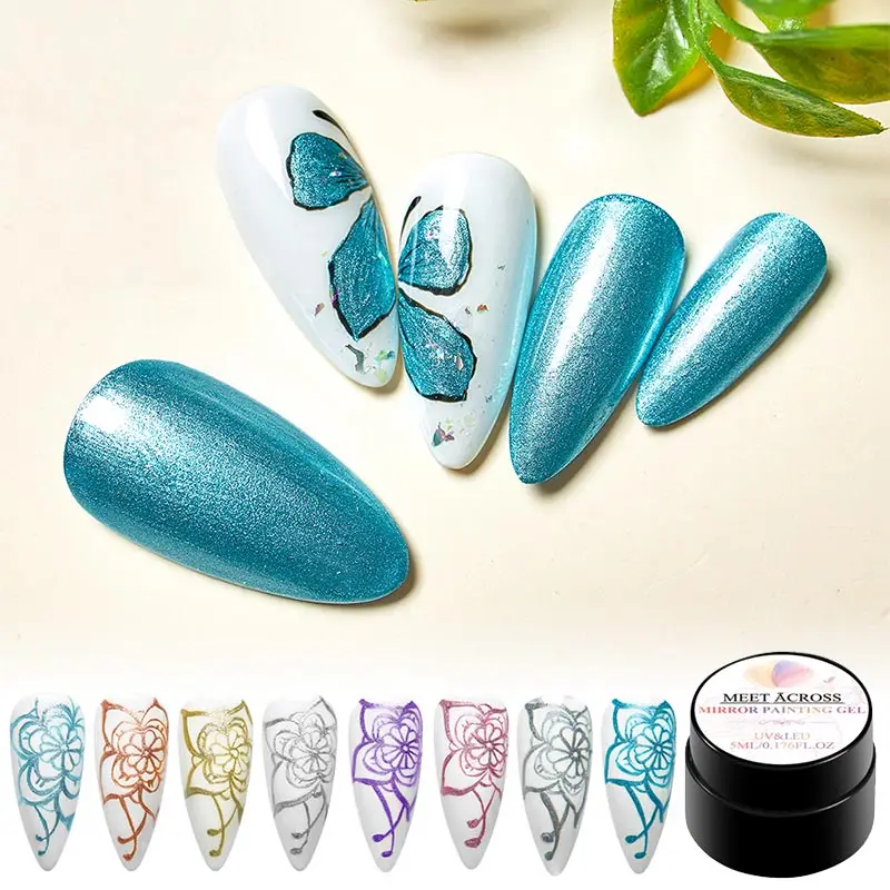 

High Pigmented Polish Mix Nail Make Your Own Japan Polishes Professional Art Colors Color Logo Uv Gel Paint, 8 colors optional