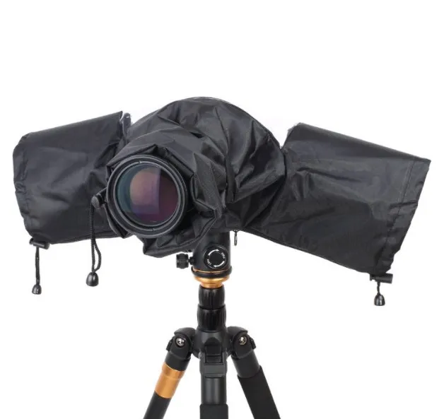 

Camera Accessories Photo Professional Camera Rain Cover Protector For Large Canon Nikon DSLR Cameras, Black