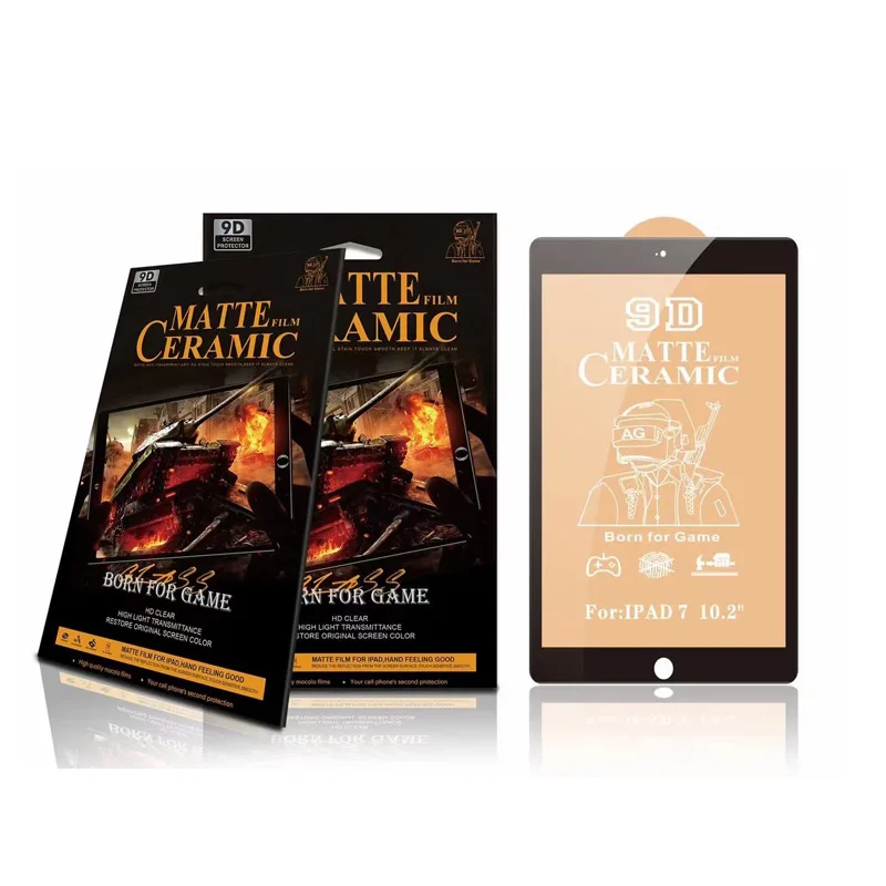 

EM Soft 9D ceramic film matte flexible tablet screen protector anti-shock protective screen guard for ipad 12.9 2020