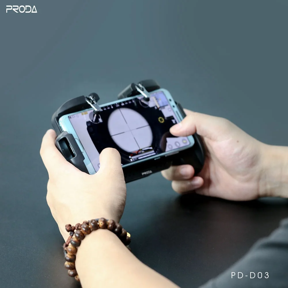 

PRODA Professional Fixed Tight Mobile Phone Game Handle Grip With Cooling Fan Gamepad