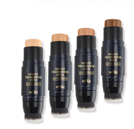 

Face Concealer stick Cream Makeup Pen 4 Color Optional Corrector Contour concealer with brush Contouring Bronzer Concealer Stick