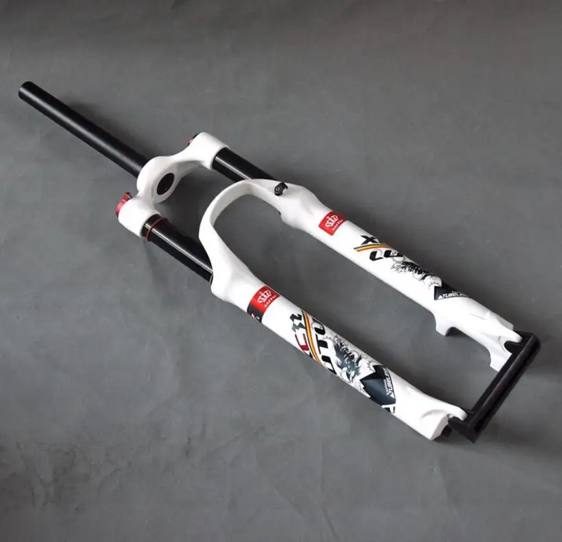 26英寸镁合金山地自行车叉空气悬挂自行车叉