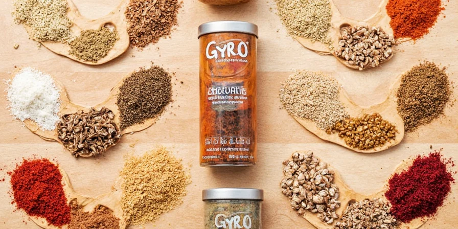 Close-up of oregano, paprika, and garlic powder laid out beautifully.