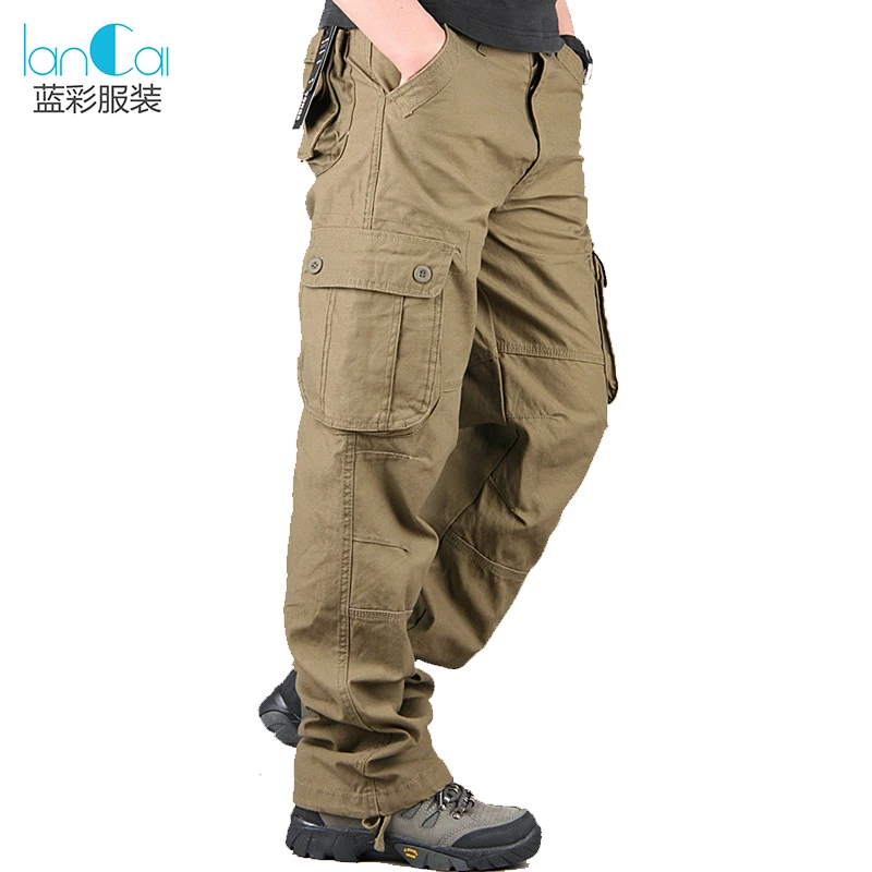 

2021 Trendy Design Custom Casual Cargo Pants Men, Picture