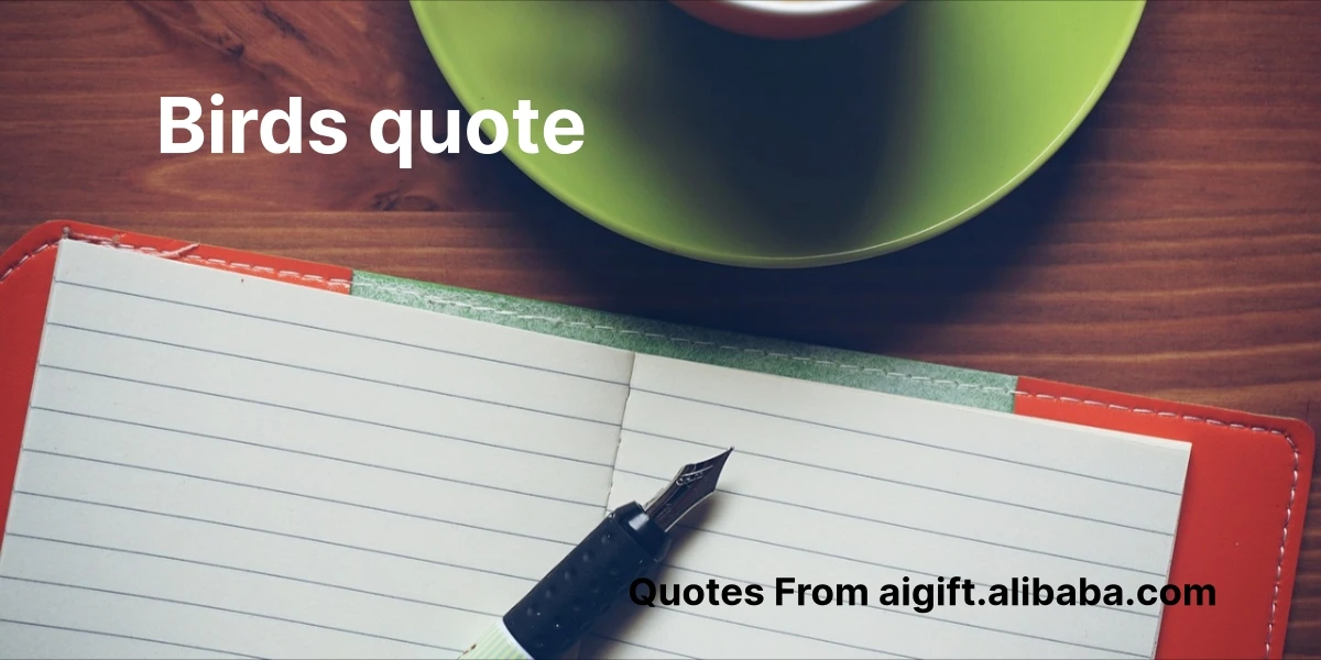 birds quote