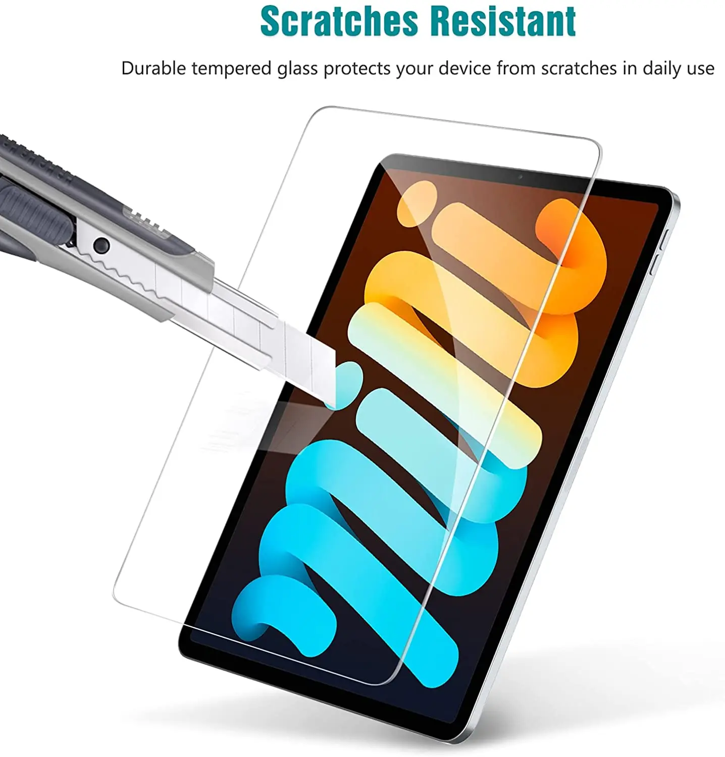 

premium ultrathin tempered glass screen protector film for iPad mini 6 paperlike screen protector