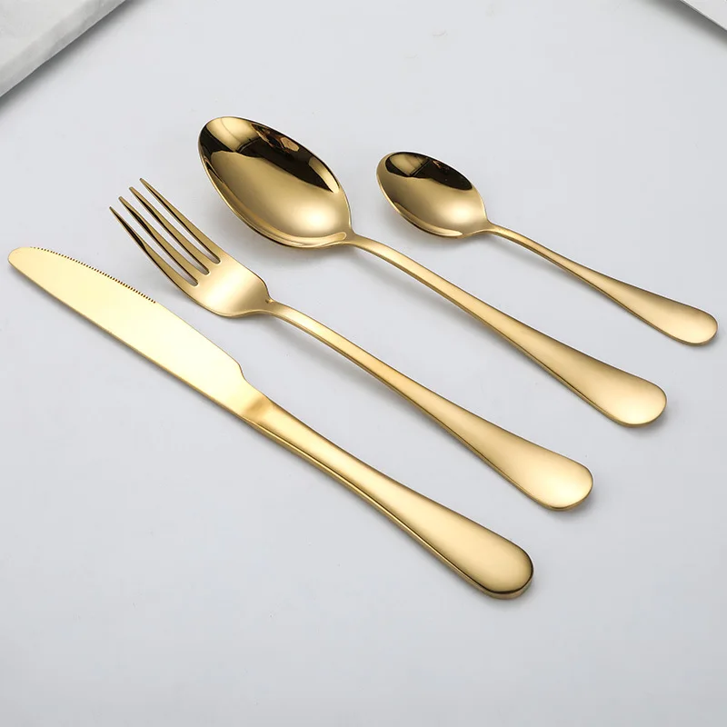 New Product Stainless Steel Flatware Spoon Fork Set Cutlery Stainless Steel Knife