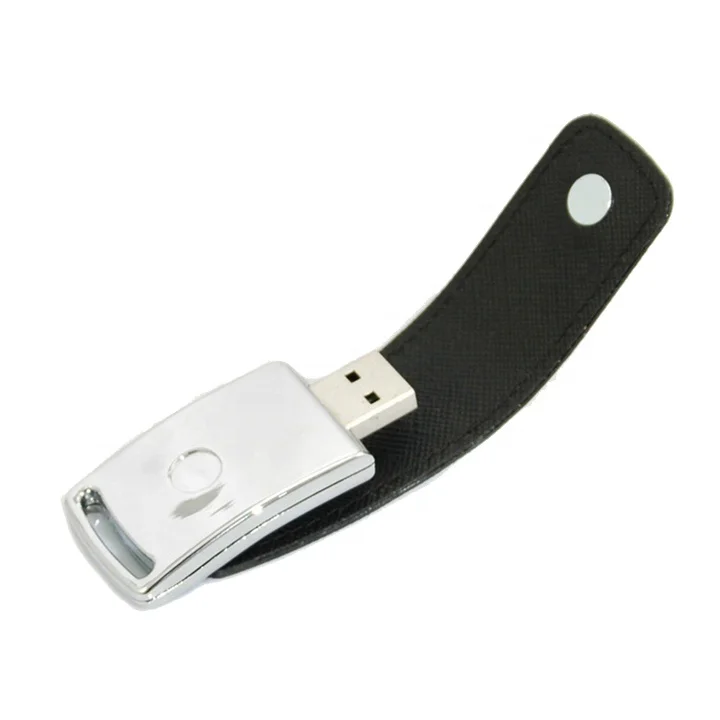 

Customized Shape Business Gift Leather Usb3.0 Usb Memory Chip Usb Flash Drive Housing with Keychain