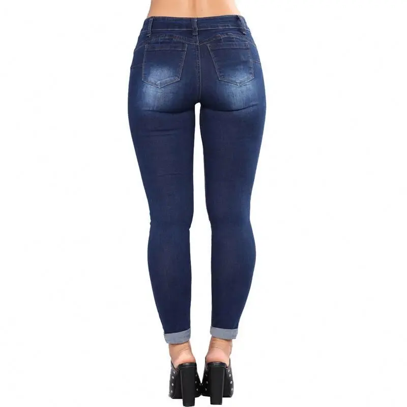 

Custom Printed skin jeans women with better quality