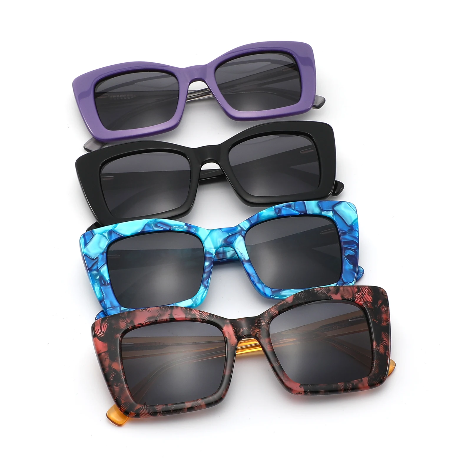 

2023 Summer Luxury Eyewear Fashion Custom shades sunglasses TAC Polarized Women men sunglasses