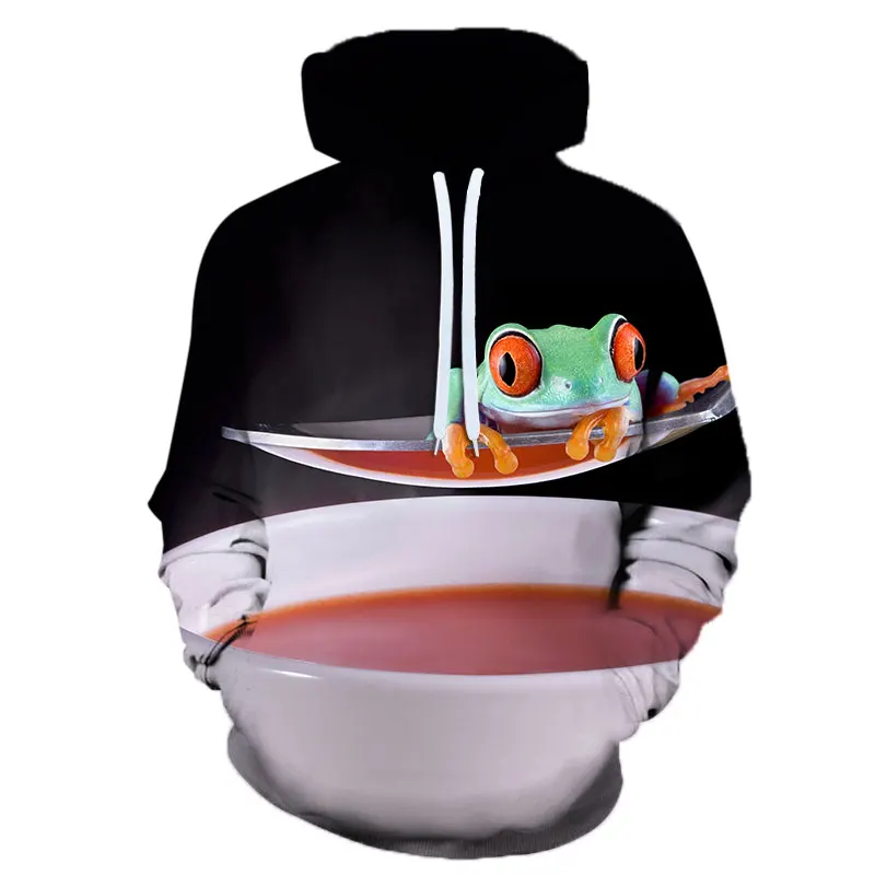 

Fashion new style men's summer pure long-sleeved working 3d hoodies