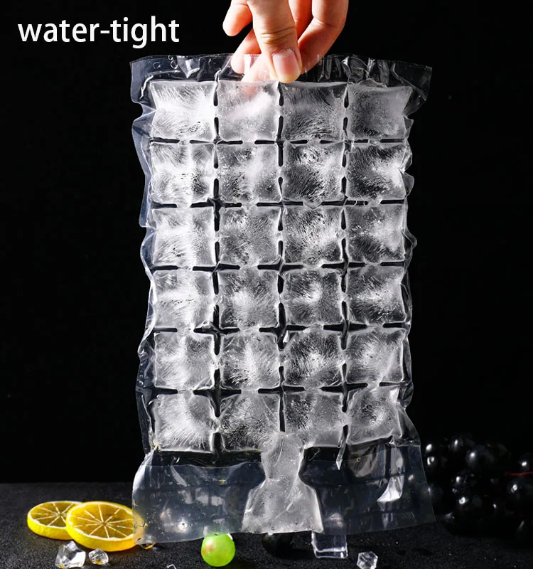 Customized 24 Cubes Clear Disposable Selfseal Clear Mold Trays Plastic