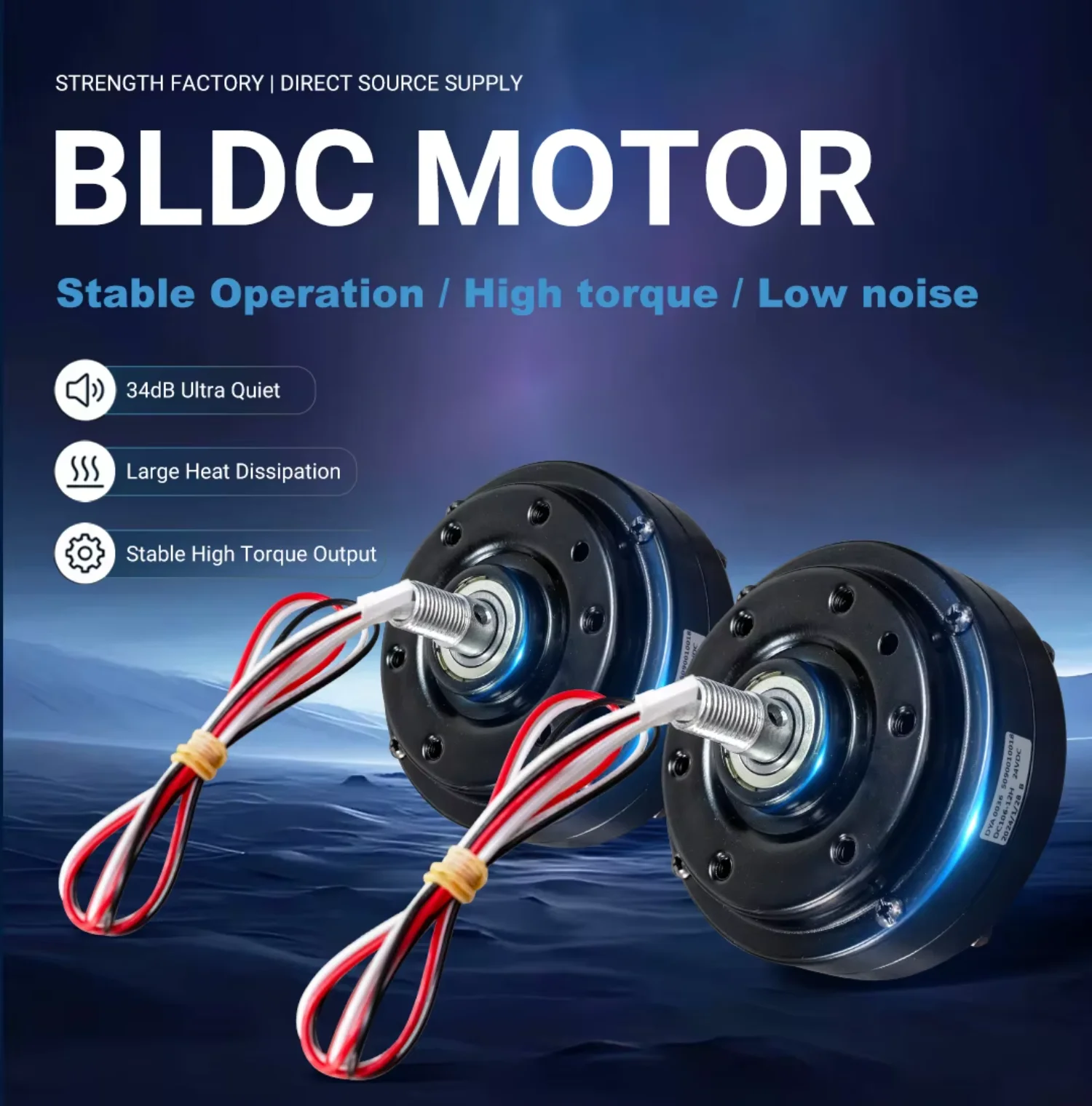 Ceiling Fan, 85-106, BLDC, Brushless, 12V - detail 2
