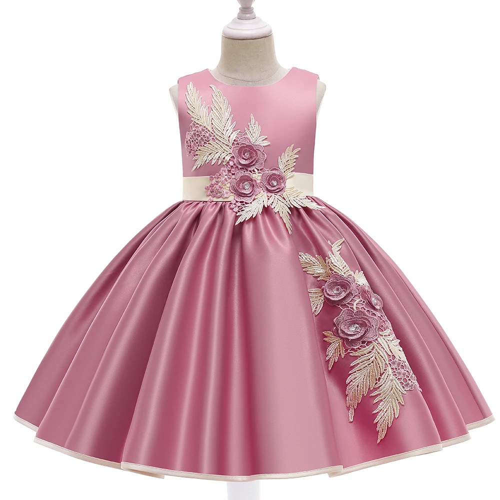 

China Supplier Wholesale Plus Size Summer Party Girls Wedding Dresses With Lace
