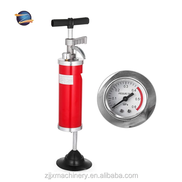 

Home High Pressure Air Power Drain Blaster Plunger Sink Pipe Clog Toilets Bathroom Kitchen Clean, Red