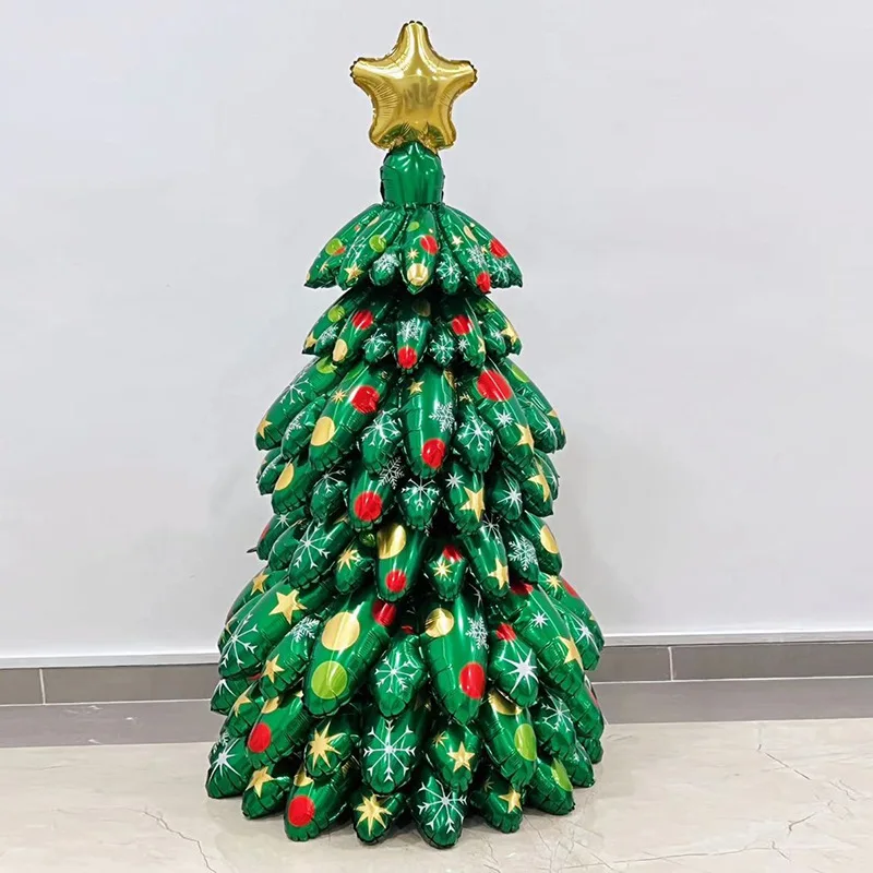 

20% OFF Merry Christmas Balloons christmas tree aluminum foil Party Balloon Decorations for Xmas New Year Party