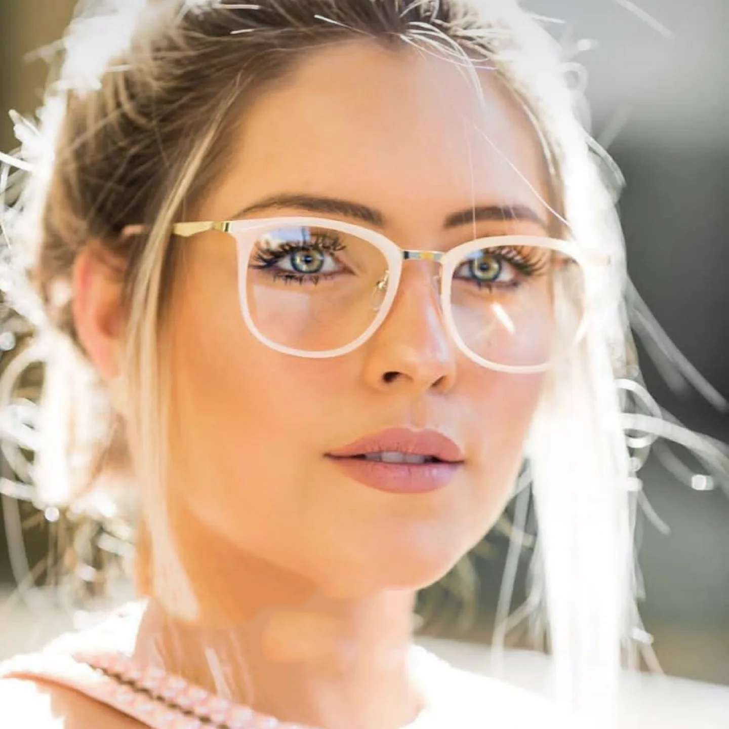 

Factory Supply New Product German Lady Frame Glasses 2021 TR90 Italy Design Women Optical Eyeglasses