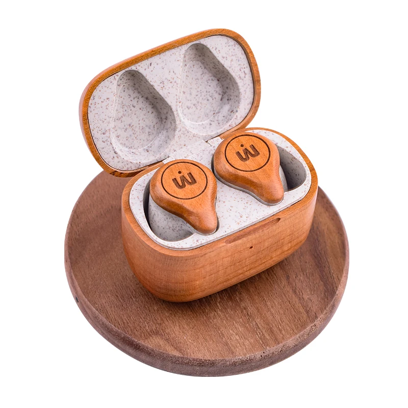 

New Tws Tws Earpod Case Tws I12, Wood